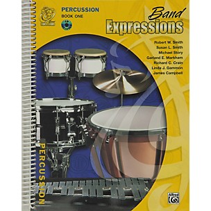 Alfred Band Expressions Book One Student Edition Percussion Book & CD