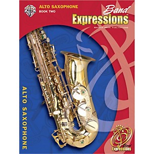 Alfred Band Expressions Book Two Student Edition Alto Saxophone Book & CD