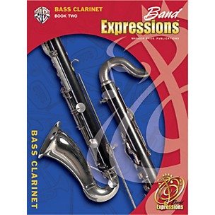 Alfred Band Expressions Book Two Student Edition Bass Clarinet Book & CD