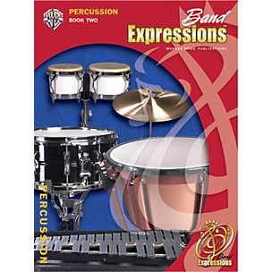 Alfred Band Expressions Book Two Student Edition Percussion Book & CD