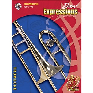 Alfred Band Expressions Book Two Student Edition Trombone Book & CD