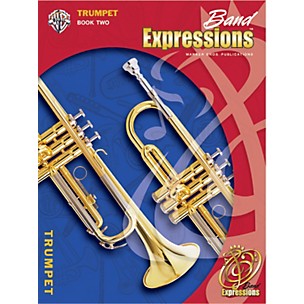 Alfred Band Expressions Book Two Student Edition Trumpet Book & CD