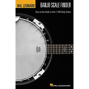 Hal Leonard Banjo Scale Finder 1300 Banjo Scales 6x9 Book