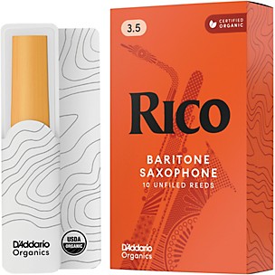 Rico Baritone Saxophone Reeds, Box of 10
