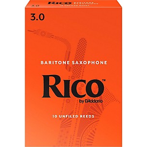 Rico Baritone Saxophone Reeds, Box of 10