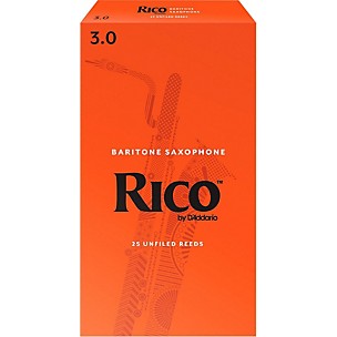 Rico Baritone Saxophone Reeds, Box of 25