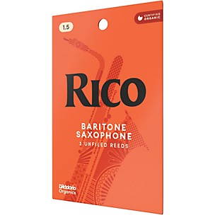 Rico Baritone Saxophone Reeds, Box of 3
