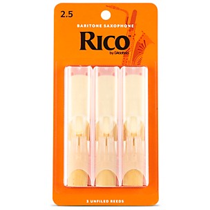 Rico Baritone Saxophone Reeds, Box of 3