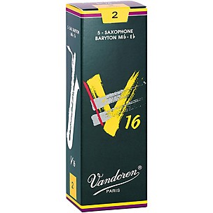 Vandoren Baritone Saxophone V16 Reeds Box of 5