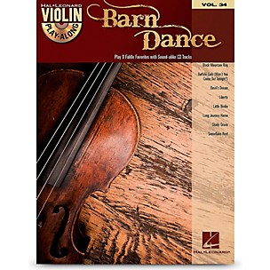 Hal Leonard Barn Dance - Violin Play-Along Volume 34 Book/CD