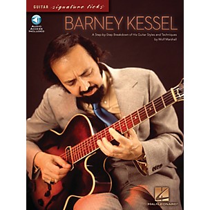 Hal Leonard Barney Kessel Signature Licks Guitar Series Softcover with CD Written by Wolf Marshall