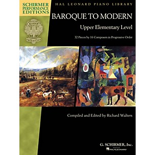 G. Schirmer Baroque to Modern: Upper Elementary Level Schirmer Performance Editions Softcover