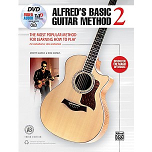 Alfred Basic Guitar Method 2 3rd Edition Book, DVD & Online Audio & Video