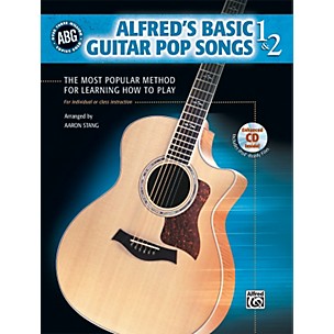 Alfred Basic Guitar Pop Songs 1 and 2 (Book/CD)