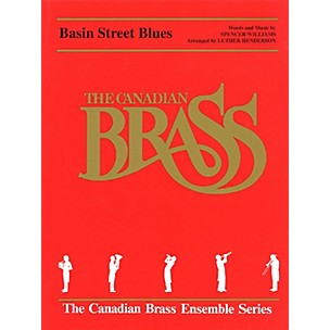 Hal Leonard Basin Street Blues (Score and Parts) Brass Ensemble Series by Spencer Williams