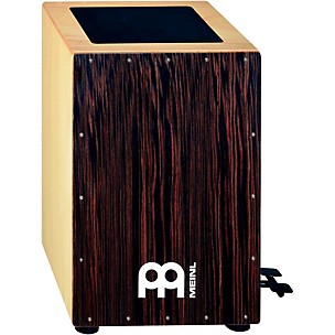 MEINL Bass Cajon with Foot Pedal and Ebony Frontplate