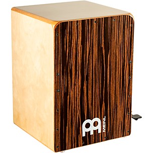 MEINL Bass Cajon with Snare Pedal and Ebony Frontplate