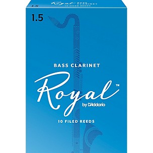 Rico Royal Bass Clarinet Reeds, Box of 10