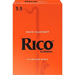 Rico Bass Clarinet Reeds, Box of 10