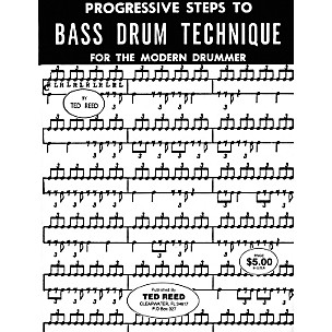 Alfred Bass Drum Technique for Drummers Book