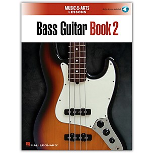 M&A Bass Guitar Method Book 2 (Book/Online Audio)