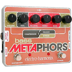 Electro-Harmonix Bass Metaphors Compressor Effects Pedal