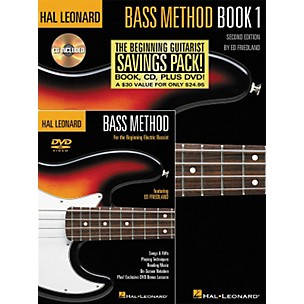 Hal Leonard Bass Method Beginner's Pack Book