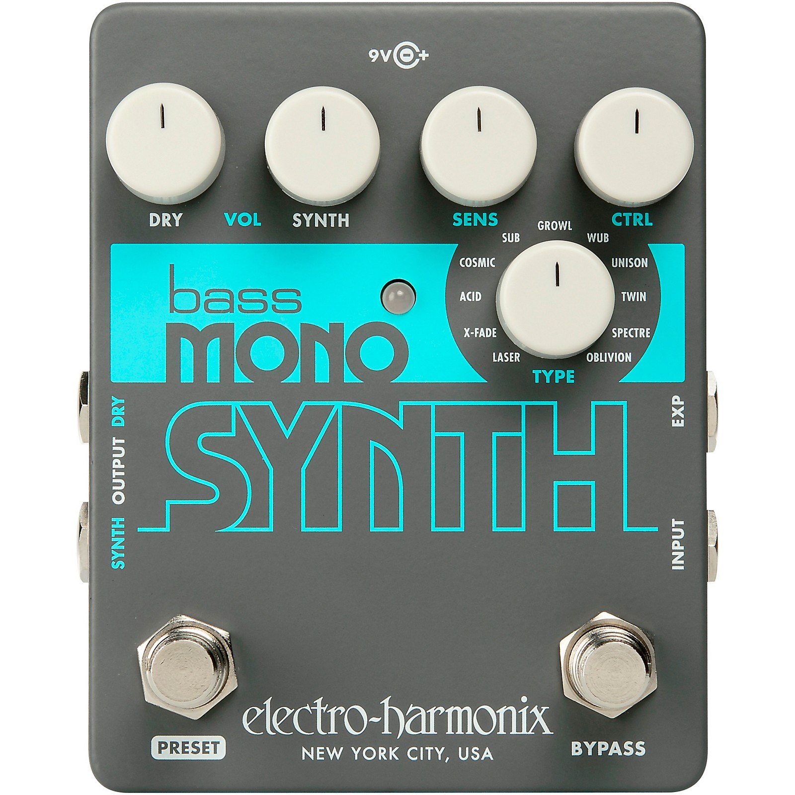 ベース electro-harmonix bass MICRO SYNTH Electro-Harmonix Bass Mono Synth Bass Effects Pedal | Music
