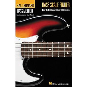 Hal Leonard Bass Scale Finder(Book)