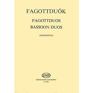 Editio Musica Budapest Bassoon Duos EMB Series Composed by Various