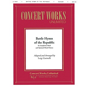 Hal Leonard Battle Hymn of the Republic Concert Band Level 4 Arranged by Luigi Zaninelli