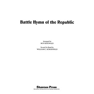 Hal Leonard Battle Hymn of the Republic Score & Parts Arranged by Roy Ringwald