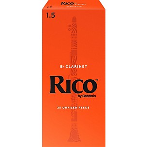 Rico Bb Clarinet Reeds, Box of 25