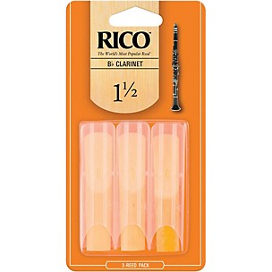 Rico Bb Clarinet Reeds, Box of 3