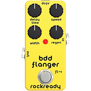 rockready Bdd Flanger Mini Guitar Effect Pedal