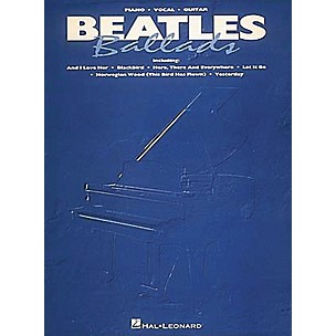 Hal Leonard Beatles Ballads Piano, Vocal, Guitar Songbook