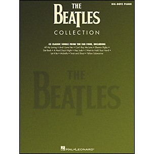 Hal Leonard Beatles Collection for Big Note Piano