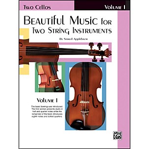 Alfred Beautiful Music for Two String Instruments Book I 2 Cellos