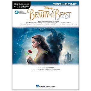 Hal Leonard Beauty and the Beast (Trombone) Instrumental Play-Along Series Softcover Audio Online