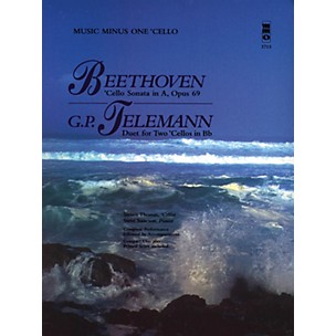 Nektar Beethoven - Cello Sonata in A, Op. 69; Telemann - Duet for Two Cellos in Bb Music Minus One BK/CD