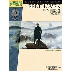 G. Schirmer Beethoven - Piano Sonatas, Volume II - Book Only Schirmer Performance Editions by Beethoven