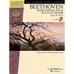 G. Schirmer Beethoven: Sonata No 18 in E-flat Maj Op 31 No. 3 Schirmer Performance Edition BK/CD Edited by Taub