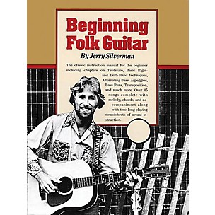 Oak Beginning Folk Guitar Music Sales America Series Softcover Written by Jerry Silverman