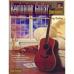 Alfred Beginning Guitar For Adults (Book/DVD)