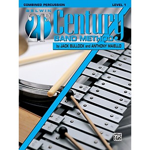 Alfred Belwin 21st Century Band Method Level 1 Combined Percussion Book