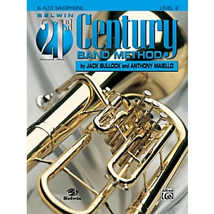 Alfred Belwin 21st Century Band Method Level 2 E-Flat Alto Saxophone Book