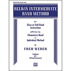 Alfred Belwin Intermediate Band Method Baritone B.C.