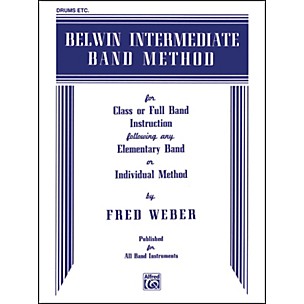 Alfred Belwin Intermediate Band Method Drums