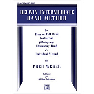 Alfred Belwin Intermediate Band Method E-Flat Alto Saxophone