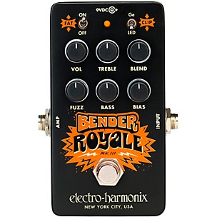 Electro-Harmonix Bender Royale Germanium Fuzz Effects Pedal